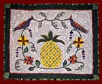 Pineapple with Birds kit and Pattern