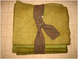 Hand-Dyed Wool Hand Dyed