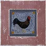 Rooster Punchneedle