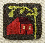 Small House Mug Rug